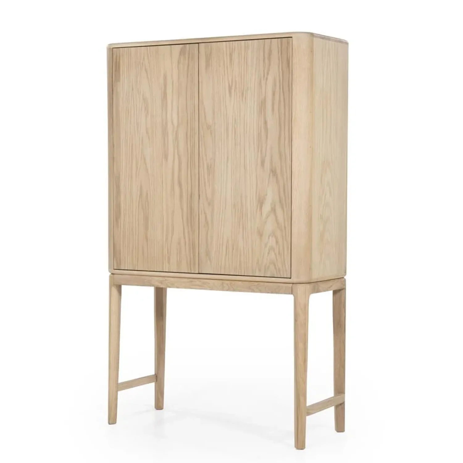 Eleonora Wandkasten|Industriele Kasten|Harvey Wandkast Eikenhout 90 cm