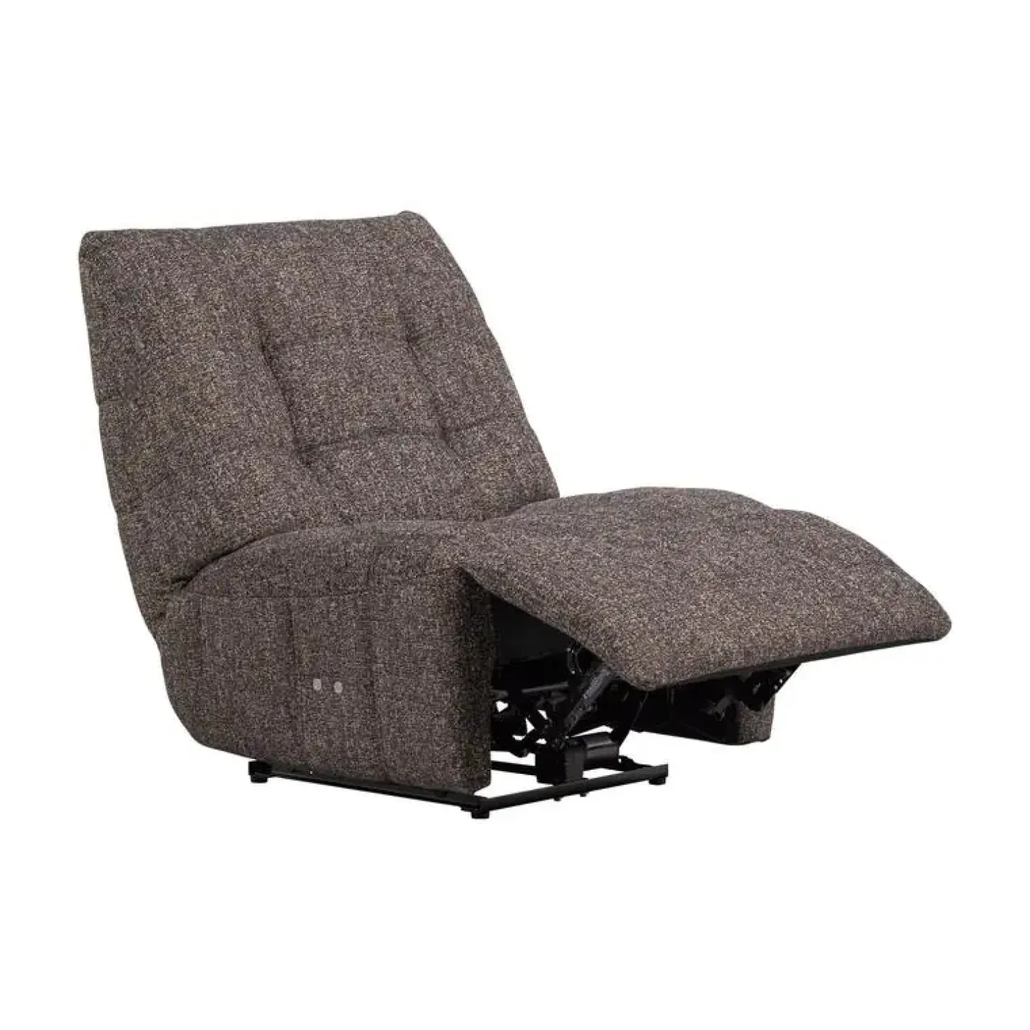 WOOOD Fauteuils|Hein Relaxfauteuil elektrisch antraciet/bruin melange
