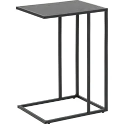 Nordhavn Bijzettafels|Hektor Bijzettafel Zwart 43cm