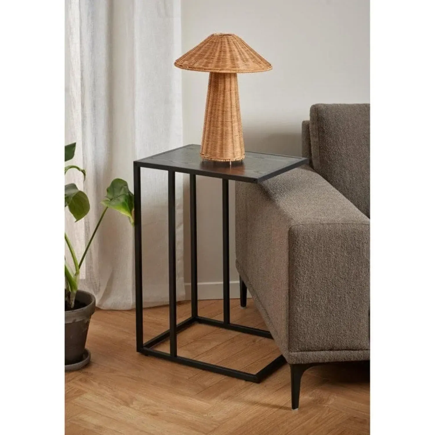 Nordhavn Bijzettafels|Hektor Bijzettafel Zwart 43cm