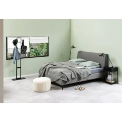 Nordhavn Nachtkastjes|Industriele Kasten|Hektor Nachtkastje Zwart 1 lade 42cm