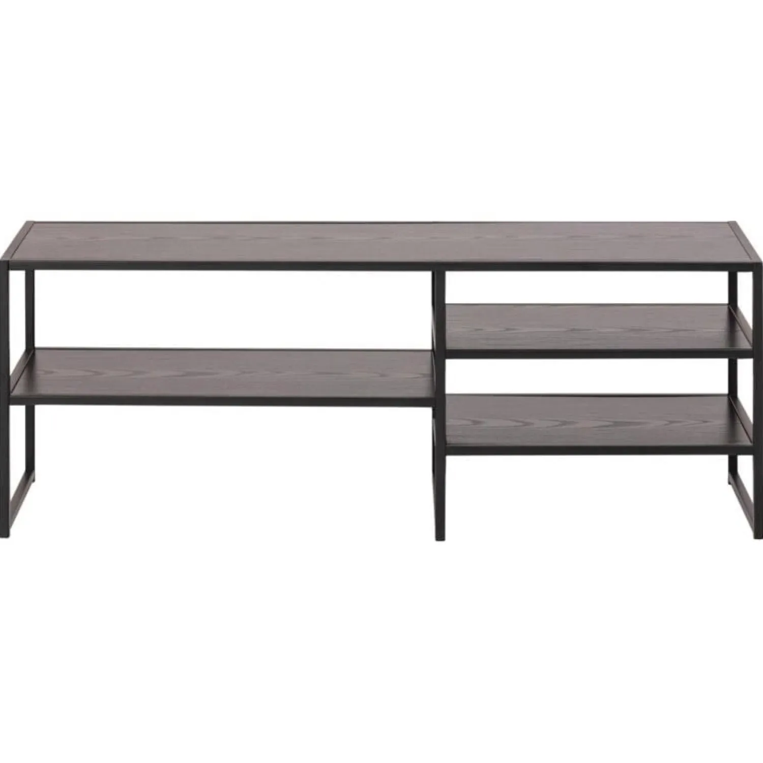 Nordhavn Industriele Kasten|Tv Meubels|Hektor Tv meubel Open Zwart 120cm