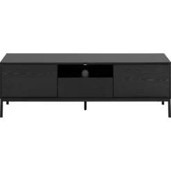 Nordhavn Industriele Kasten|Tv Meubels|Hektor Tv meubel Zwart 140cm