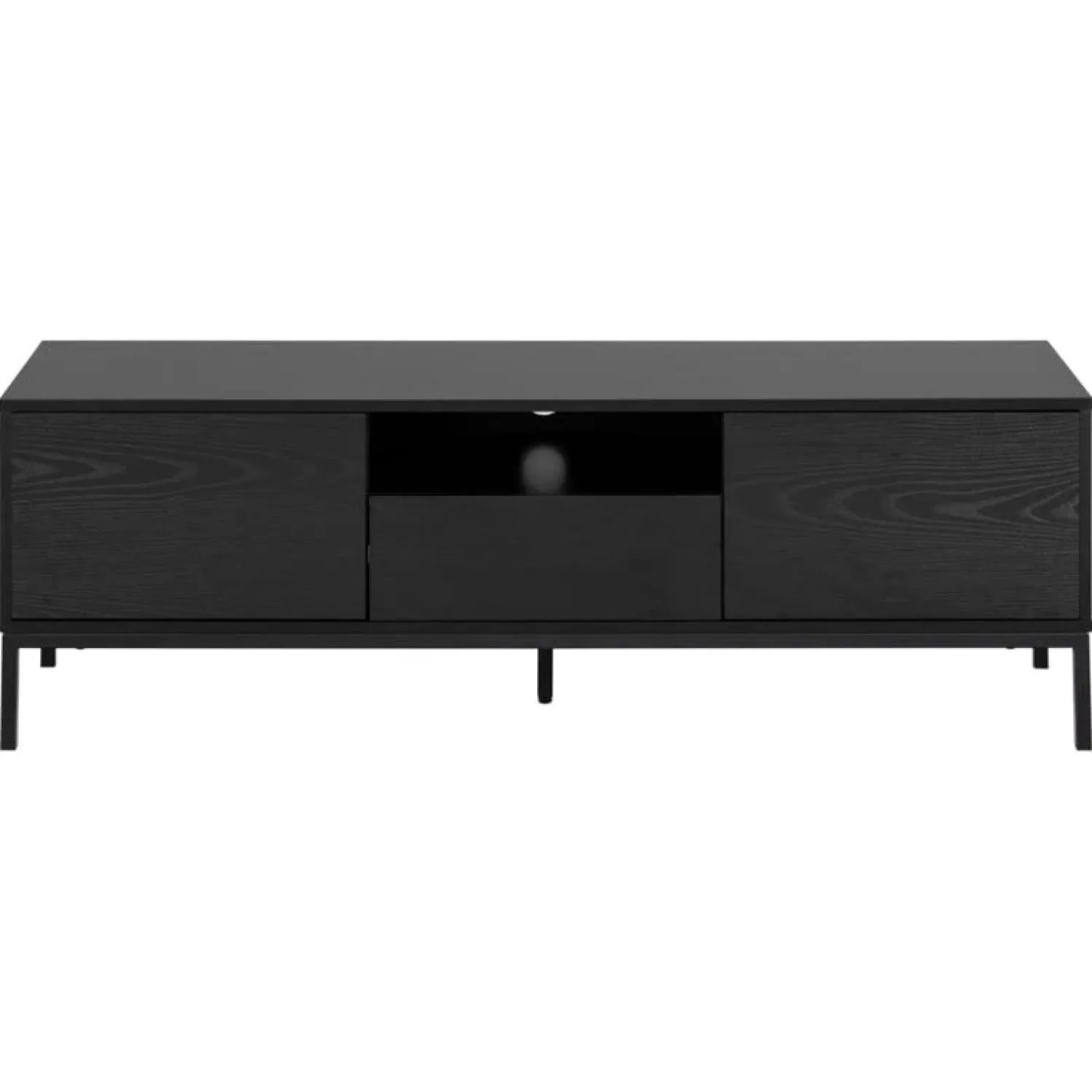Nordhavn Industriele Kasten|Tv Meubels|Hektor Tv meubel Zwart 140cm
