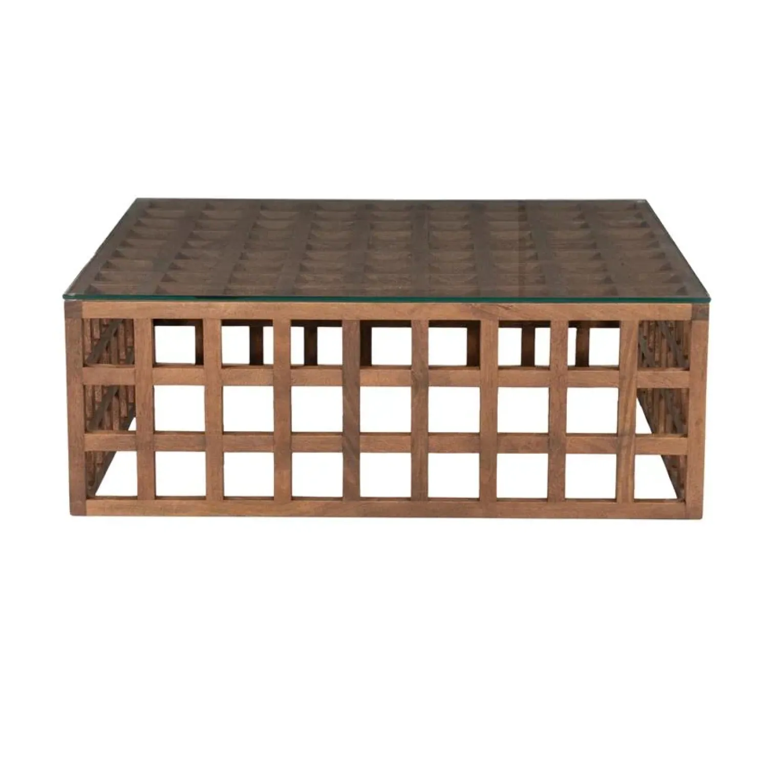 Eleonora Salontafels|Heras Salontafel Bruin glas 90cm