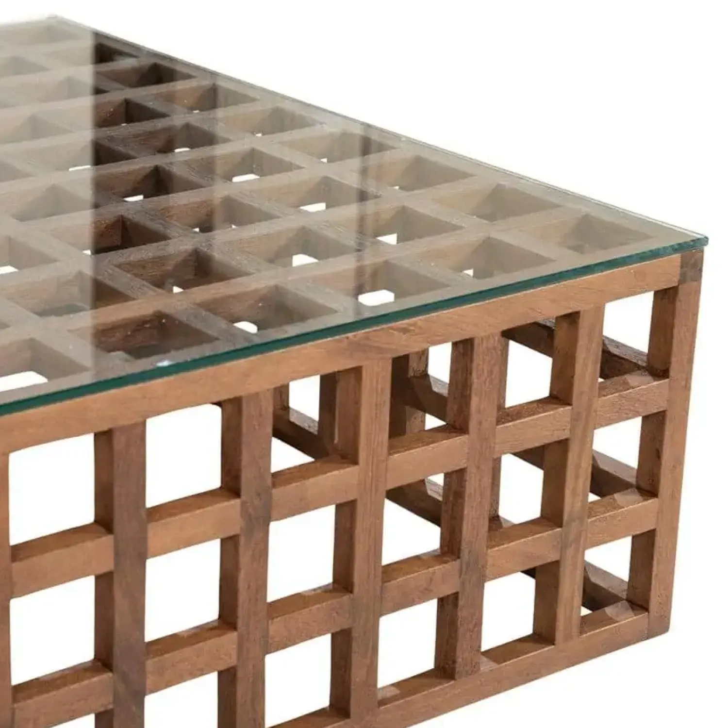 Eleonora Salontafels|Heras Salontafel Bruin glas 90cm