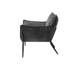 LykkeHome Fauteuils|Hopkins Fauteuil Antraciet