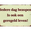 Cavetown Metalen Borden|Iedere dag bezopen - metalen bord