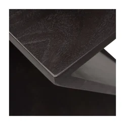 WOOOD Bijzettafels|Ikem Bijzettafel acaciahout donkerbruin 41cm