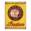 Metal Signs Metalen Borden|Indian motorcycle 1901 - metalen bord