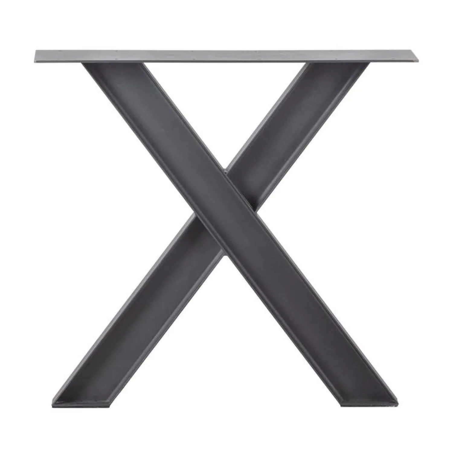 WOOOD Onderstellen|Industrial X-vorm poot metaal zwart