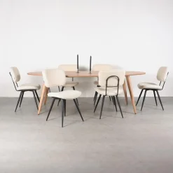 Label51 Eettafels|Ines Eetkamertafel Naturel Eiken 240 cm