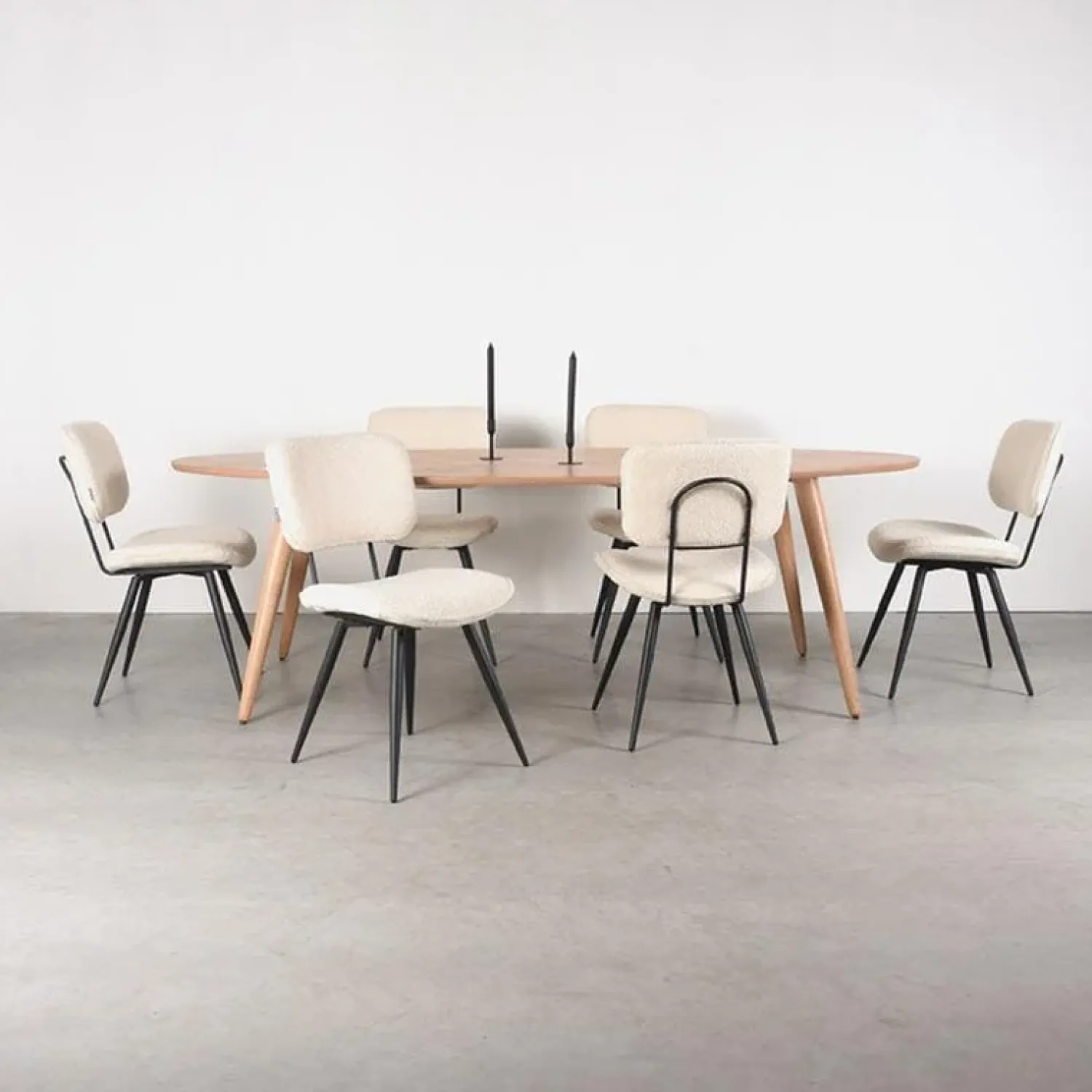 Label51 Eettafels|Ines Eetkamertafel Naturel Eiken 240 cm