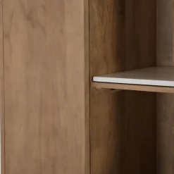 Furndea Vakkenkasten|Industriele Kasten|Inglegplank Dallas Vakkenkast Beige Marmer Set van 2