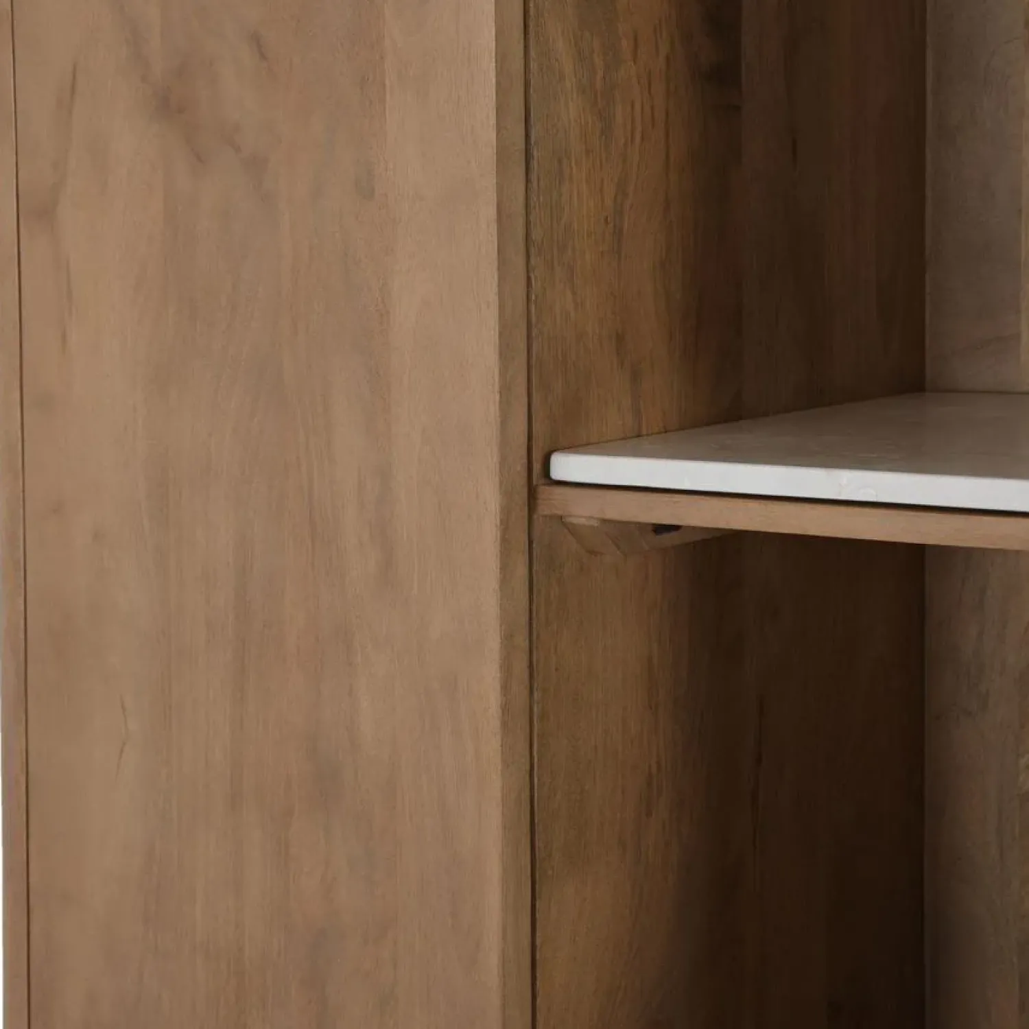 Furndea Vakkenkasten|Industriele Kasten|Inglegplank Dallas Vakkenkast Beige Marmer Set van 2