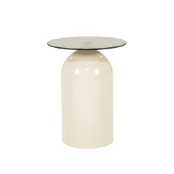 By Boo Bijzettafels|Irona Bijzettafel rond Beige 39cm