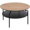 Nordhavn Salontafels|Isandro Salontafel Rond Naturel 80cm