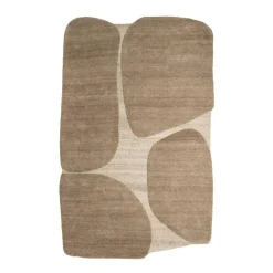 By Boo Vloerkleden|Iwa Vloerkleed organisch Bruin 190x290cm
