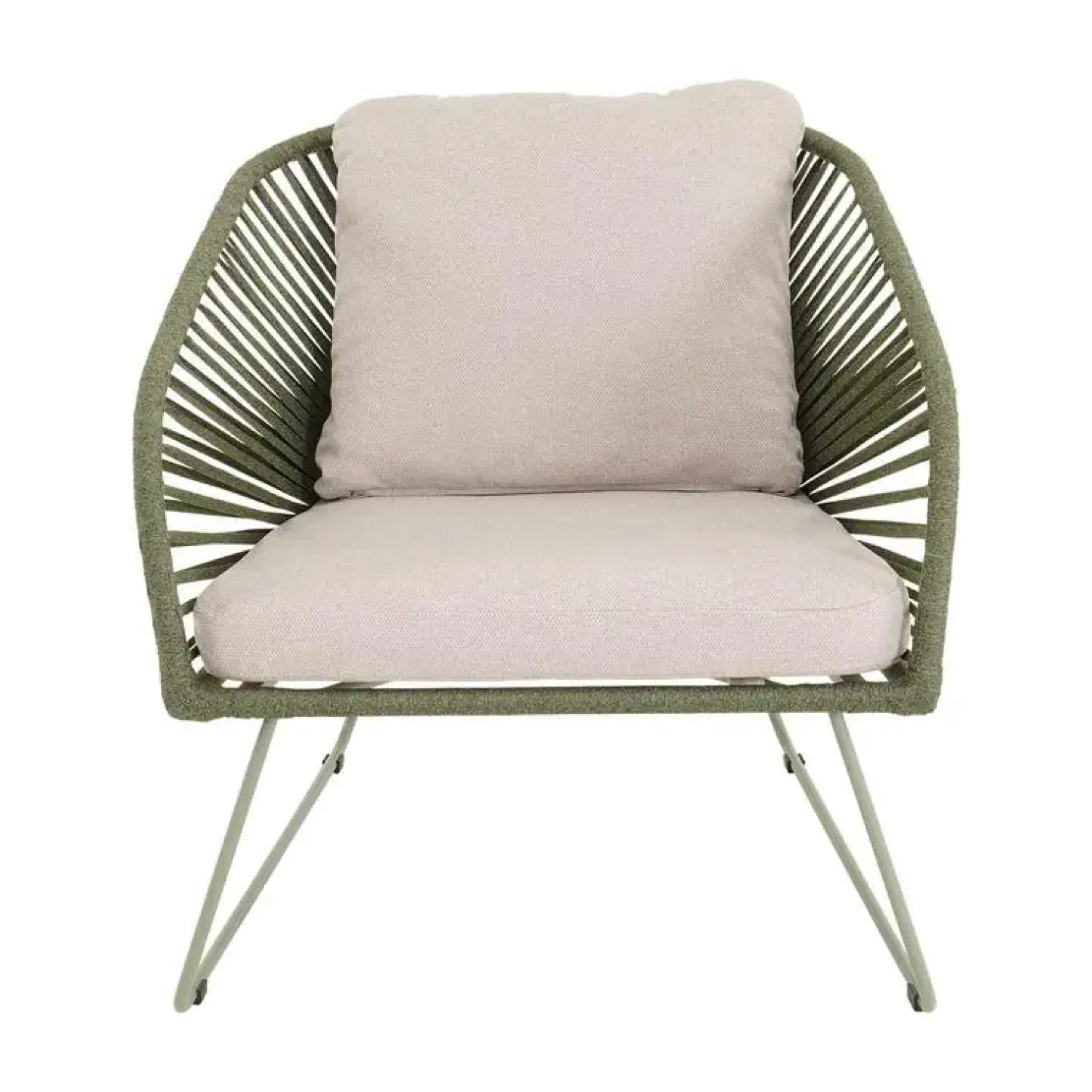 Lesli Living Tuinstoelen|Izumi Loungestoel groen