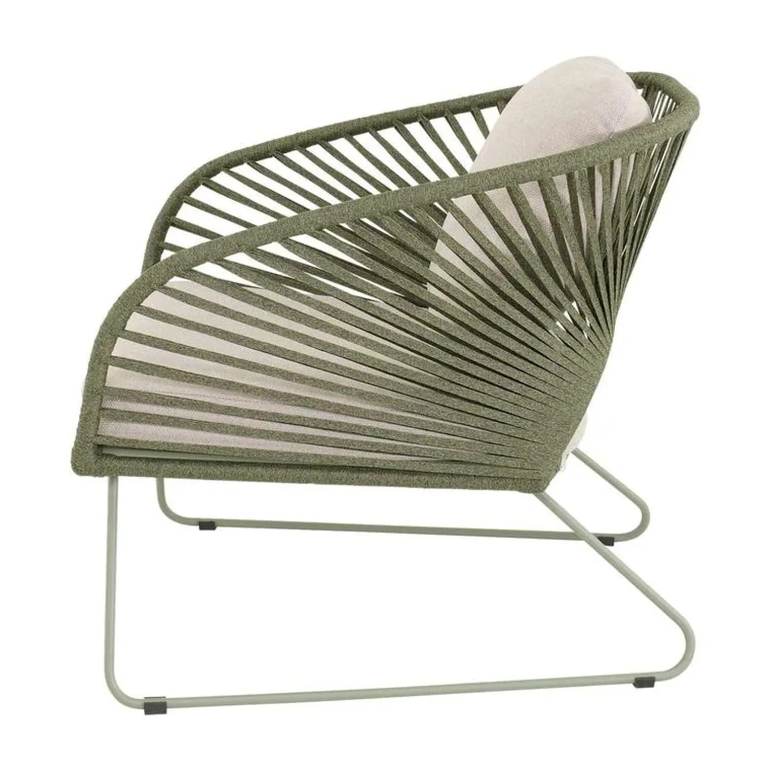 Lesli Living Tuinstoelen|Izumi Loungestoel groen