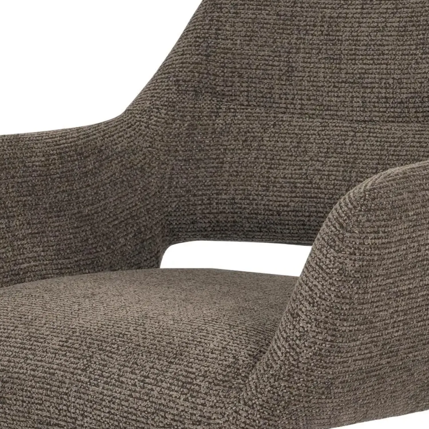 Furndea Eetkamerstoelen|Jaden Eetkamerstoel Bruin met zandpoot
