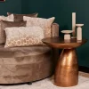 Furndea Bijzettafels|Jafah bijzettafel koper/goud