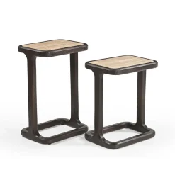 Furndea Bijzettafels|Jaimie Bijzettafel Set van 2 Marmer