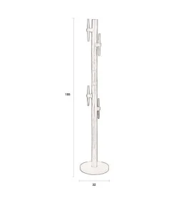 Dutchbone Kapstokken|Jakub Kapstok Walnoot 32cm
