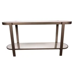 PTMD Sidetables|Jamal Sidetable Metaal Glas 160cm