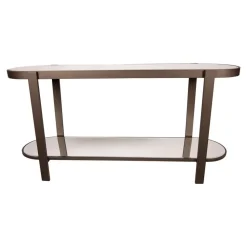 PTMD Sidetables|Jamal Sidetable Metaal Glas 160cm