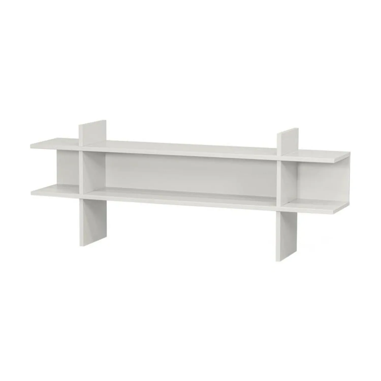 WOOOD Sidetables|Jana Sidetable grenen grijs 180cm