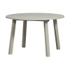 WOOOD Eettafels|Janne Uitschuifbare eettafel rond eiken dakargrau 120/160/200cm