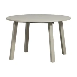 WOOOD Eettafels|Janne Uitschuifbare eettafel rond eiken dakargrau 120/160/200cm