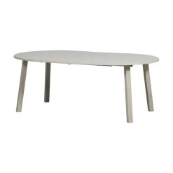 WOOOD Eettafels|Janne Uitschuifbare eettafel rond eiken dakargrau 120/160/200cm