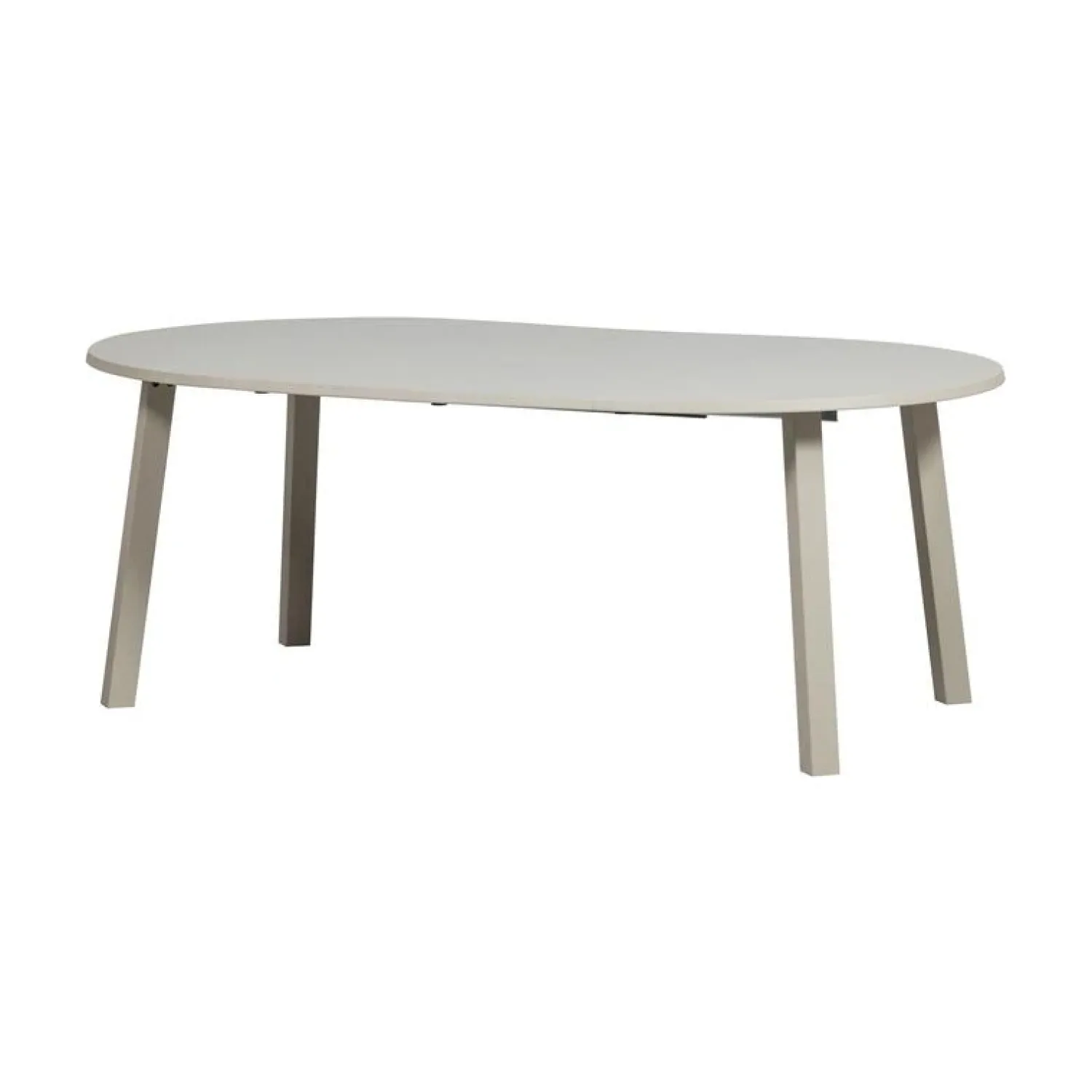 WOOOD Eettafels|Janne Uitschuifbare eettafel rond eiken dakargrau 120/160/200cm