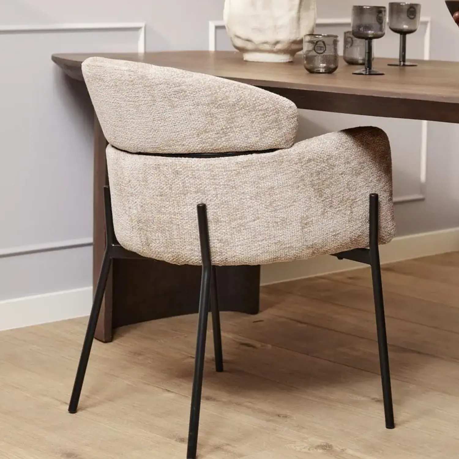 Furndea Eetkamerstoelen|Jarvis Eetkamerstoel Beige