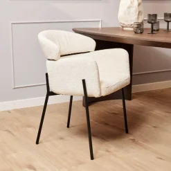 Furndea Eetkamerstoelen|Jarvis Eetkamerstoel Wit