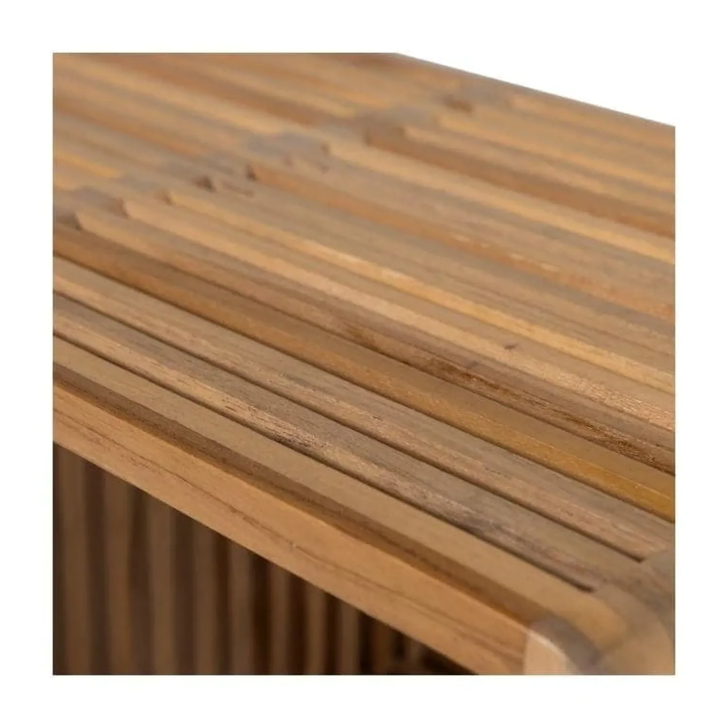WOOOD Bijzettafels|Jasmijn Bijzettafel recycled teak naturel set van 2