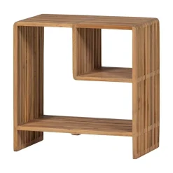 WOOOD Sidetables|Jasmijn Sidetable recycled teak naturel 55cm