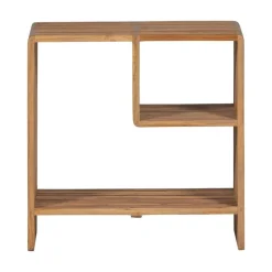 WOOOD Sidetables|Jasmijn Sidetable recycled teak naturel 55cm