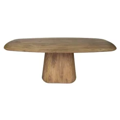 Kalfort Eettafels|Jean Eettafel Deens ovaal Mangohout 215cm
