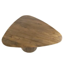 Kalfort Eettafels|Jean Eettafel Driehoekig Mangohout 150cm