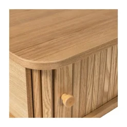 WOOOD Nachtkastjes|Industriele Kasten|Jena Hangend nachtkastje links/rechts MDF/grenen naturel 40cm