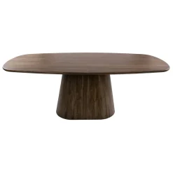 Kalfort Eettafels|Jennie Eettafel deens ovaal Bruin 180cm