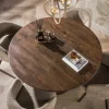 Kalfort Eettafels|Jennie Eettafel rond Bruin 130cm