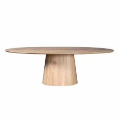 Furndea Eettafels|Jennifer Eettafel Ovaal Eikenhout 240cm