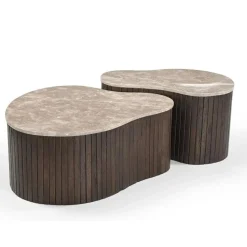 Furndea Salontafels|Jenny Salontafel organisch Marmer 84cm
