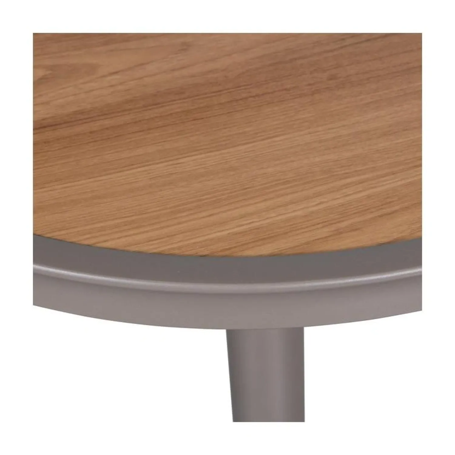 WOOOD Tuintafels|Jeppe Hoogte verstelbare bartafel tuin aluminium bruin/grijs 70cm