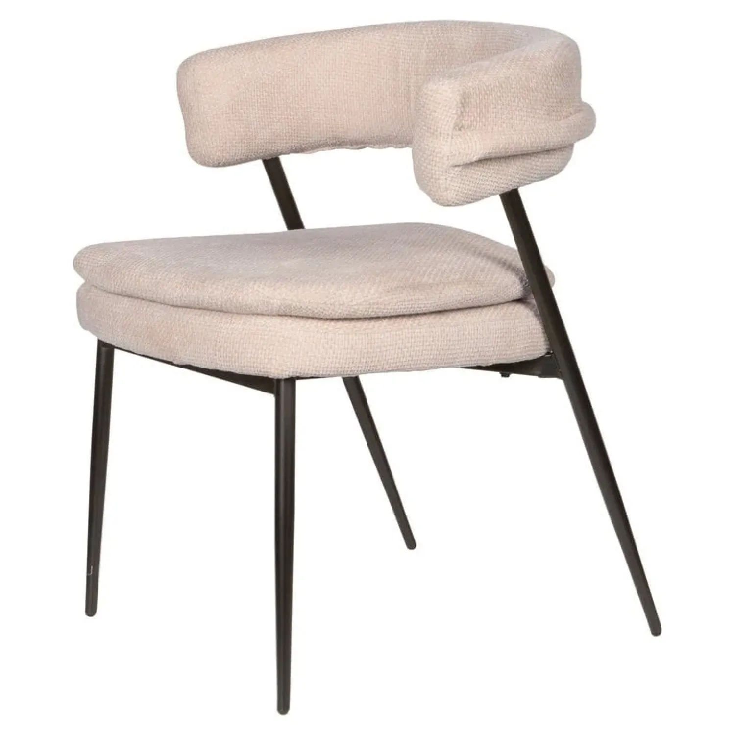 PTMD Eetkamerstoelen|Jess Eetkamerstoel Crème