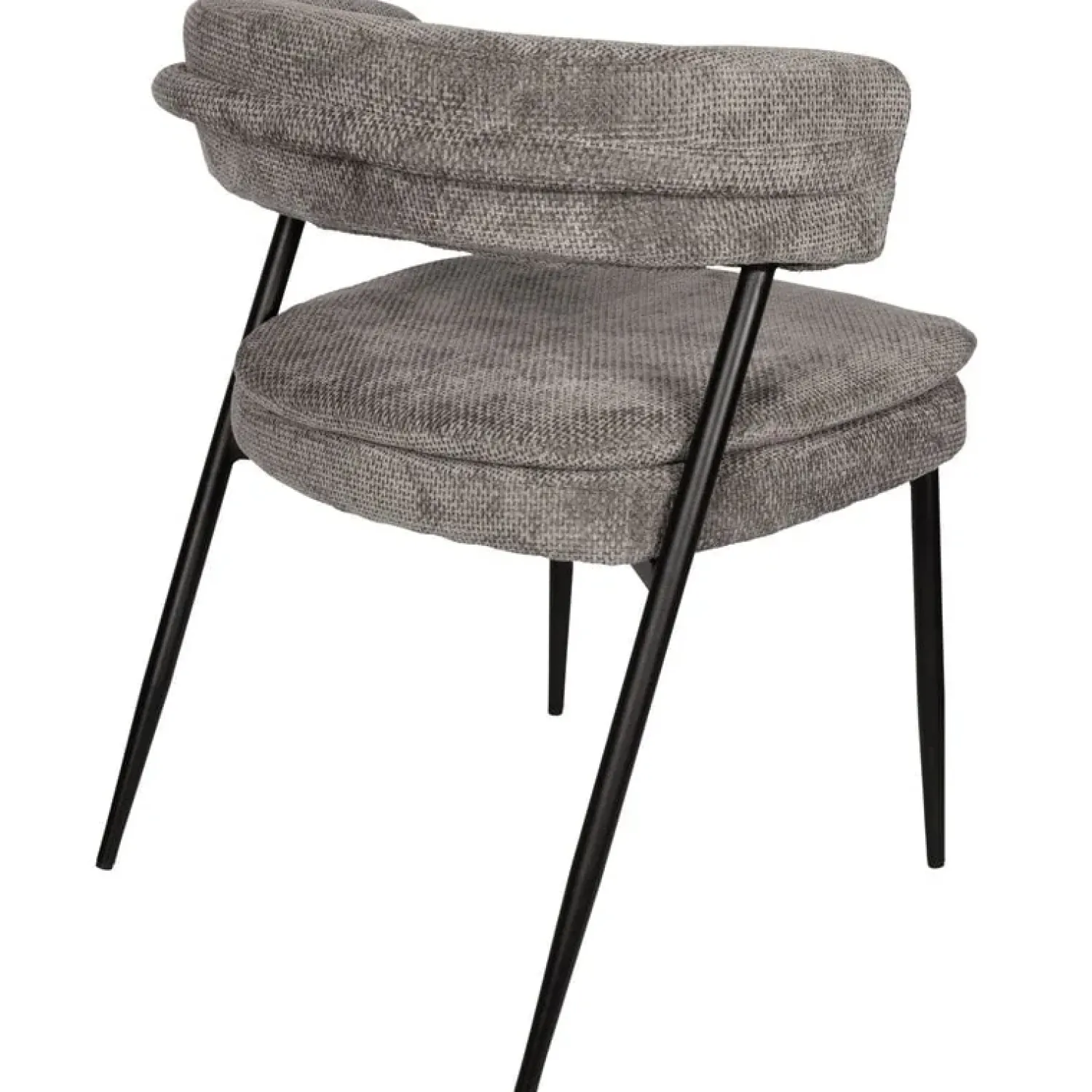 PTMD Eetkamerstoelen|Jess Eetkamerstoel Grijs